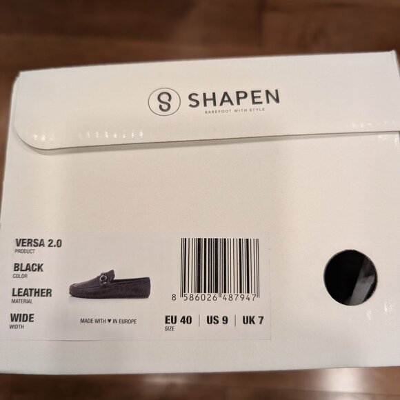 Shapen versa loafers black US 9 NIB - Picture 3 of 4